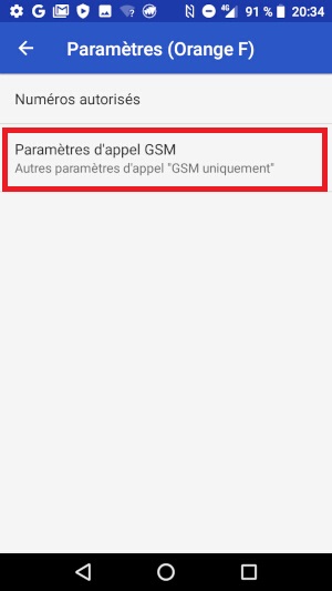 Activer ou désactiver le double-appel