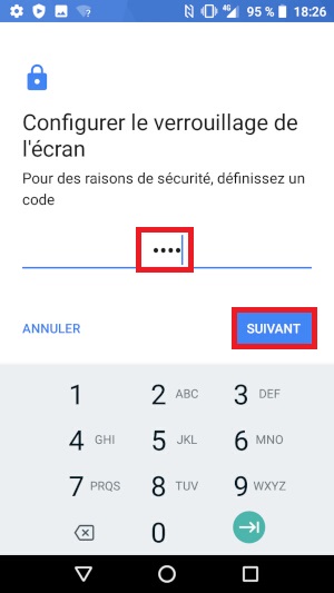 Mettre en place un verrouillage de sécurité