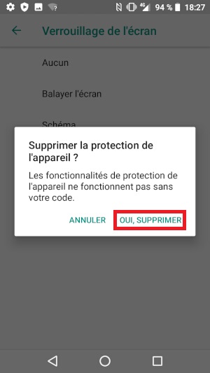 Supprimer le verrouillage sur votre Crosscall