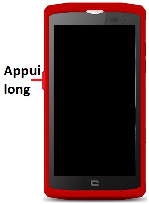 Comment allumer le Crosscall Core X3 ?