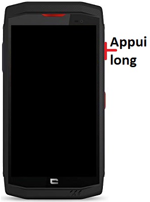 Comment allumer le Crosscall Trekker X3 ?