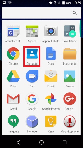 Comment copier ses contacts de son Crosscall Trekker X3 ?