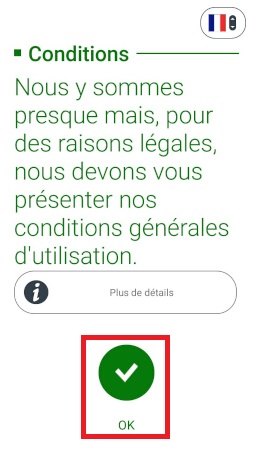Conditions générales :