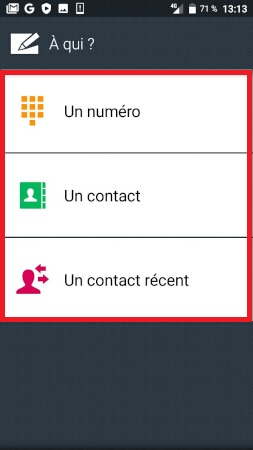 1ere configuration du bouton SOS :