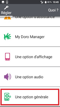 Comment changer le code PIN sur le Doro 8035 ?