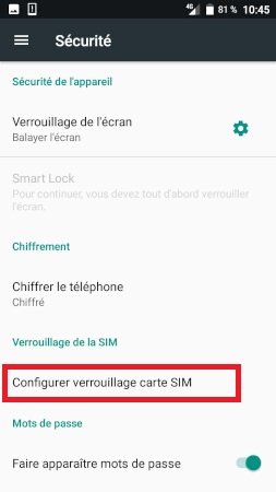Comment changer le code PIN sur le Doro 8035 ?