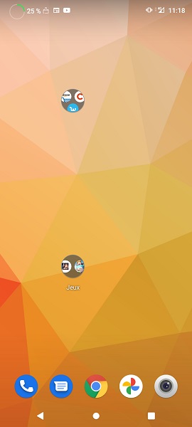 Ajouter une application à un dossier existant