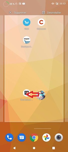 Créer un dossier sur Android