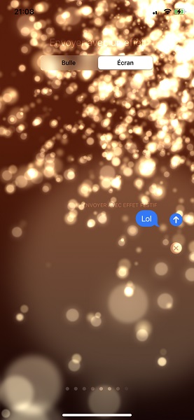 Coller des autocollants et Memoji sur un message