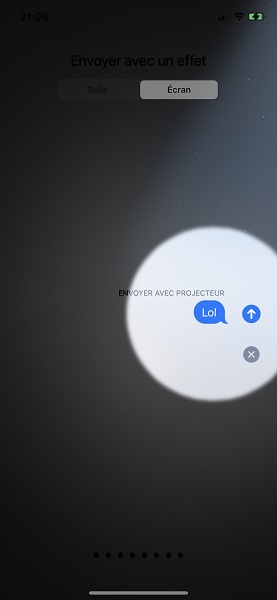 Coller des autocollants et Memoji sur un message