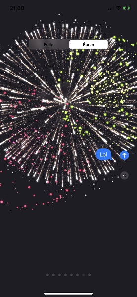 Coller des autocollants et Memoji sur un message