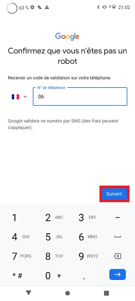 Créer compte Google de votre enfant.