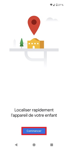 Configurer le contrôle parental Family Link depuis le smartphone android des parents.