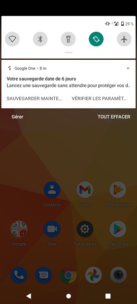 Désactiver toutes les notifications d’une application