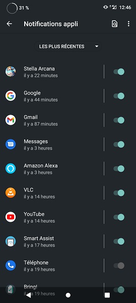 Mettre une notification en silencieux