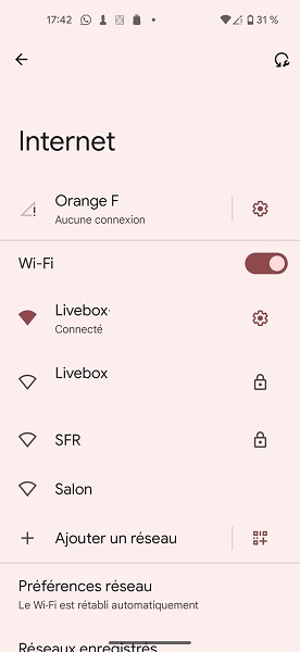 Se connecter au Wi-Fi