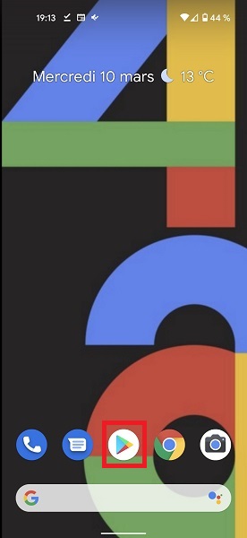 Installer Mi Mover sur les deux téléphones