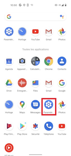Activer le mode économie d’énergie