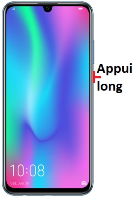 Comment éteindre le Honor 10 ?