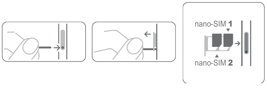 Insérer la carte SIM dans le Honor 20