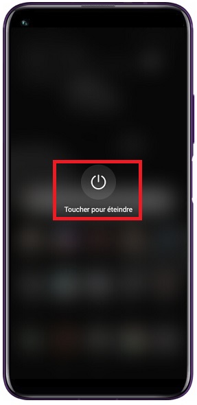 Comment éteindre le Honor 20 ?
