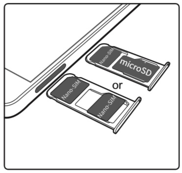 Insérer la carte SIM dans le Honor 9