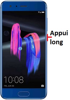 Comment éteindre le Honor 9 ?