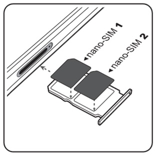 Insérer la carte SIM dans le Honor View 30 Pro