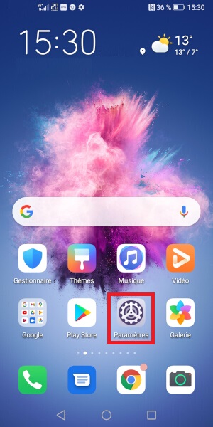 Changer le code PIN sur le Honor View 30 Pro