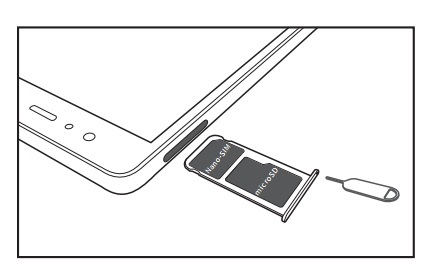 Insérer la carte SIM dans le Huawei P9