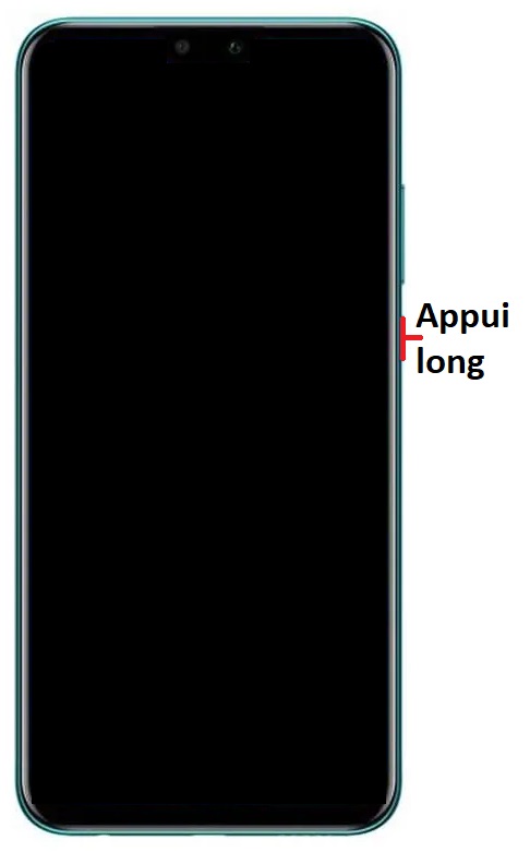 Comment allumer le Huawei Y9 2019 ?