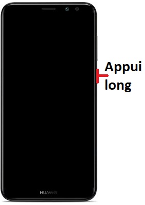 Comment allumer le Huawei Mate 10 ?