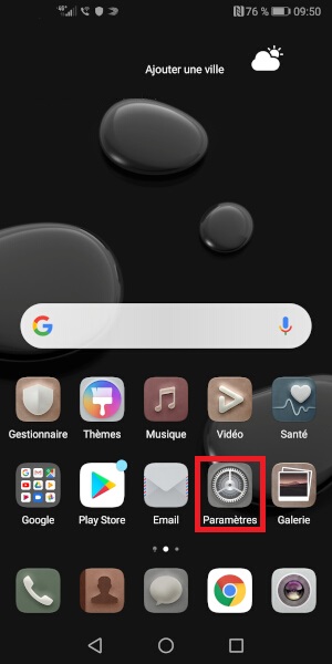 Changer le code PIN sur le Huawei Mate 10