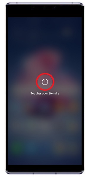 Comment éteindre le Huawei Mate 30 ?