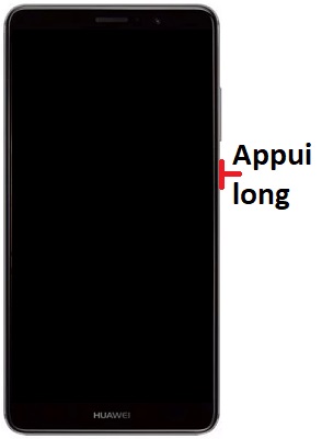 Comment allumer le Huawei Mate 9 ?
