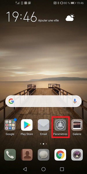 Changer le code PIN sur le Huawei Mate 9