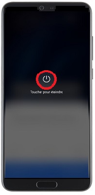 Comment éteindre le Huawei P20 ?