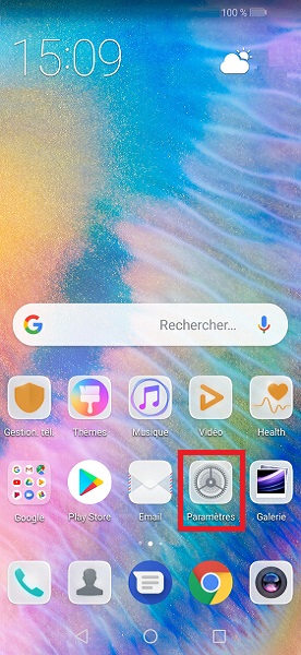 Changer le code PIN sur le Huawei P20