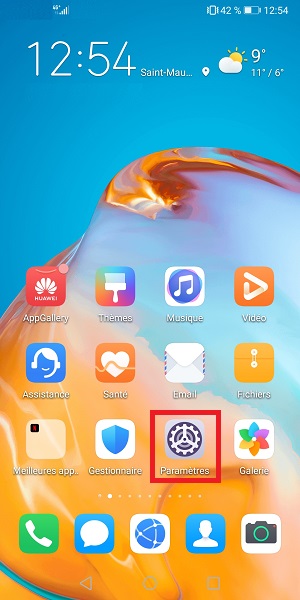Créer un compte Huawei (Huawei ID)