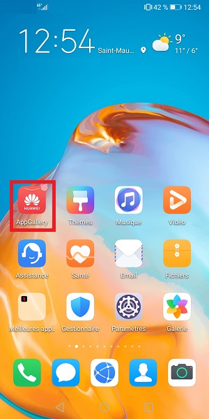Connecter le compte au smartphone