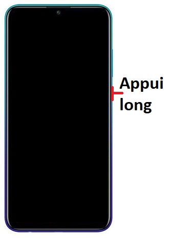 Comment allumer le Huawei P Smart 2020 ?