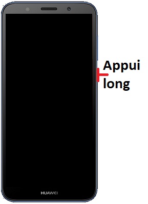 Comment allumer le Huawei Y5 2018 ?