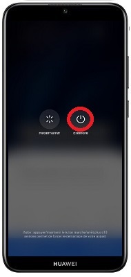 Comment éteindre le Huawei Y6 2019 ?