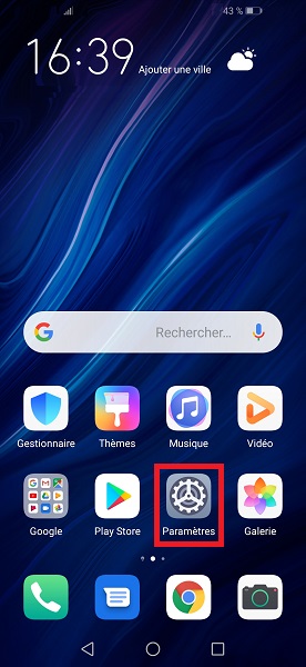 Changer le code PIN sur le Huawei Y6 2019