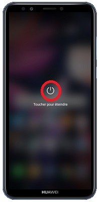 Comment éteindre le Huawei Y7 2018 ?