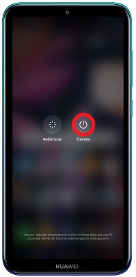 Comment éteindre le Huawei Y7 2019 ?