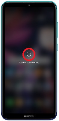 Comment éteindre le Huawei Y7 2019 ?
