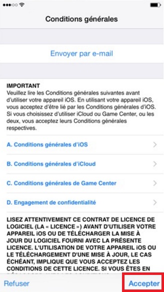 Mettre à jour iOS 9