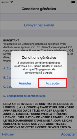 Mettre à jour iOS 9