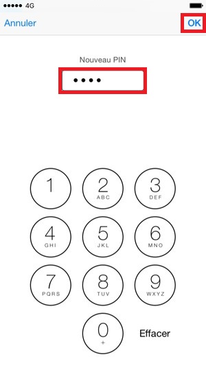 Modifier le code PIN de la SIM sur Apple iPhone 7
